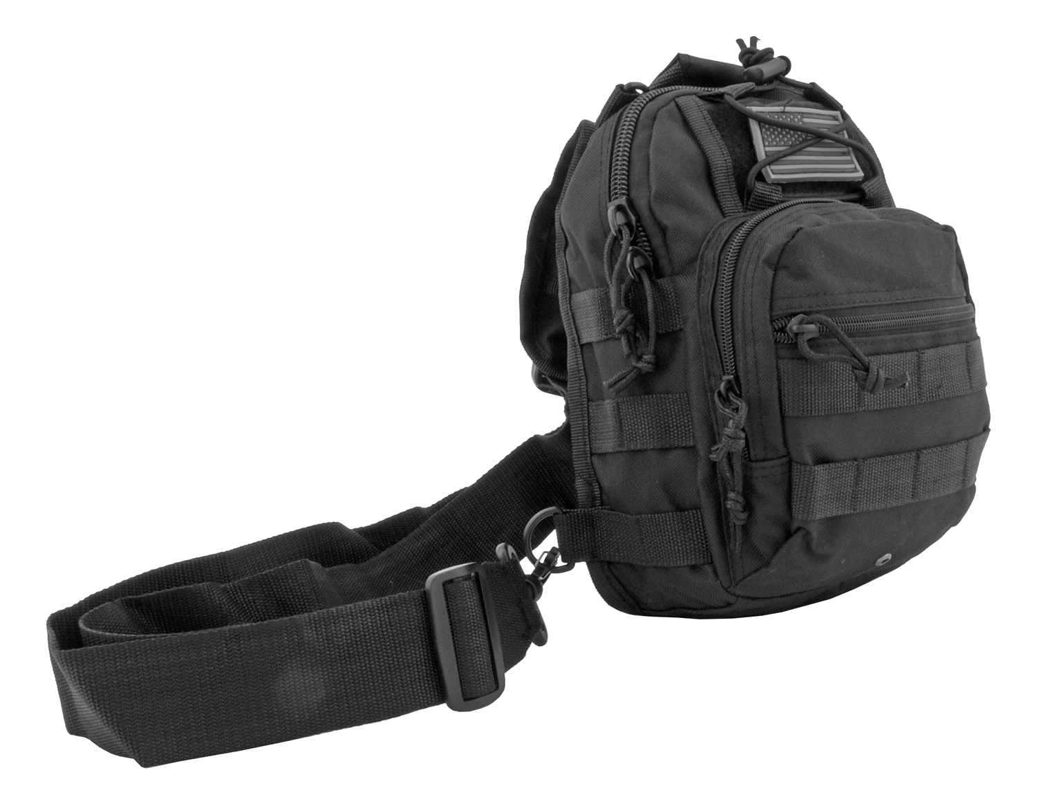 Concealed Carry Tactical Sling Bag Black