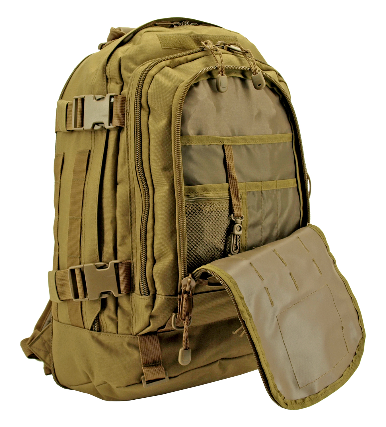 Expandable Tactical Elite Backpack Desert Tan