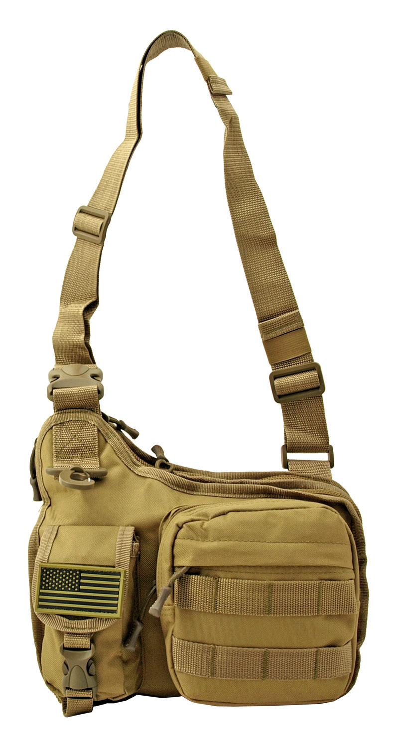 Gun Slinger Concealed Carry Tactical Bag with Interior Gun Rug Holster