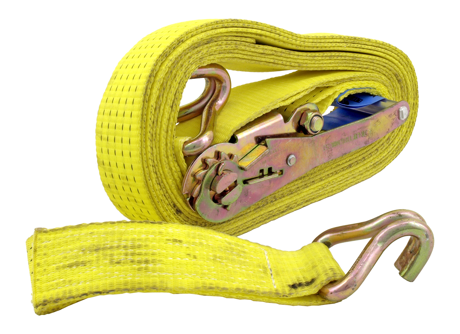 2" x 27' Ratchet Tie Down w/ J Hook
