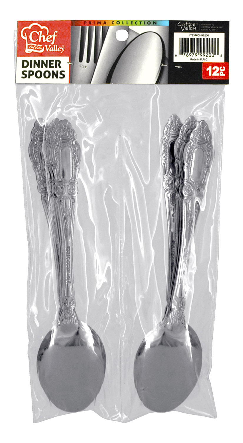 12 pc. Chef Valley Dinner Spoon Set
