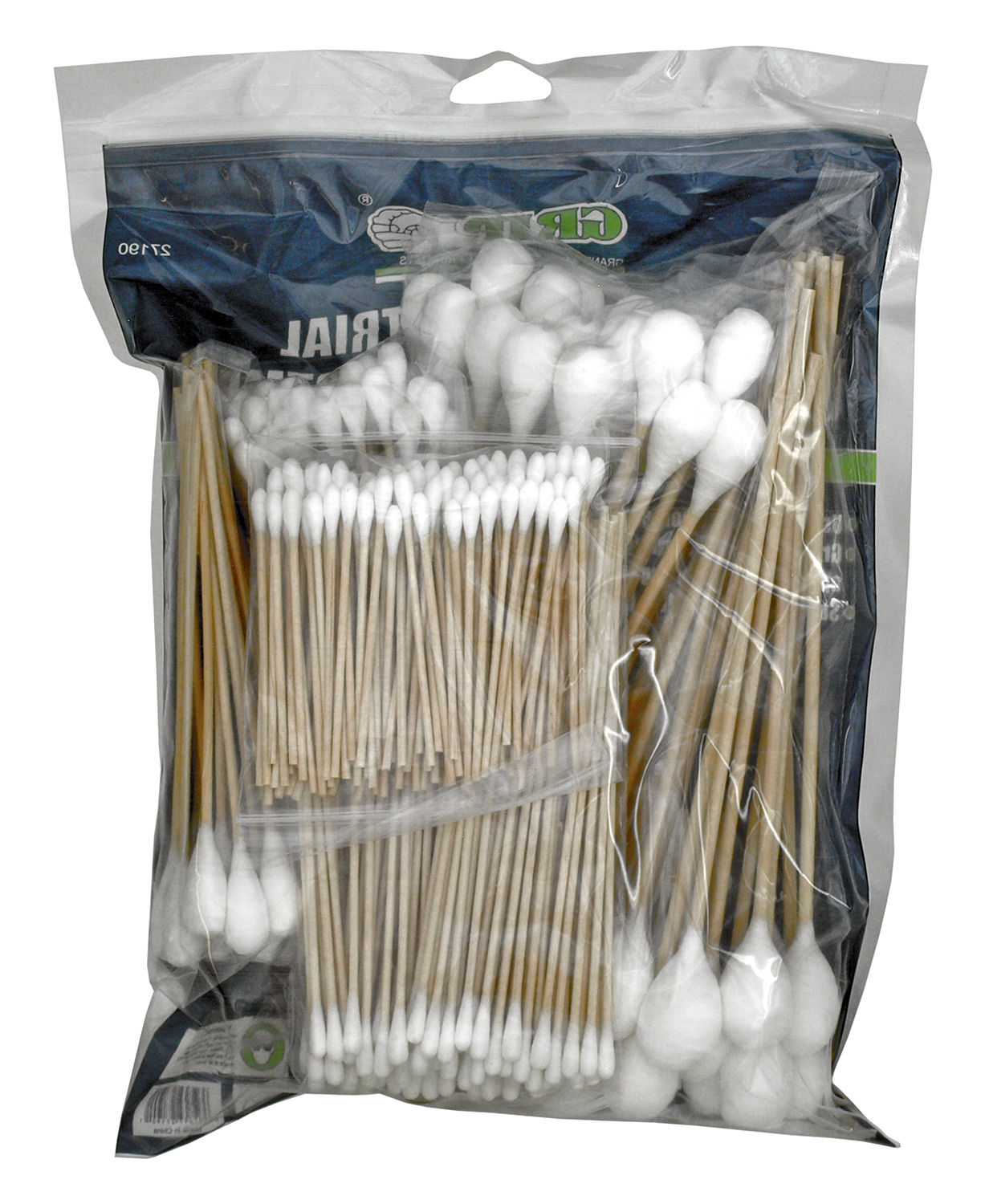 325 pc. Industrial Cotton Swabs Assortment Grip