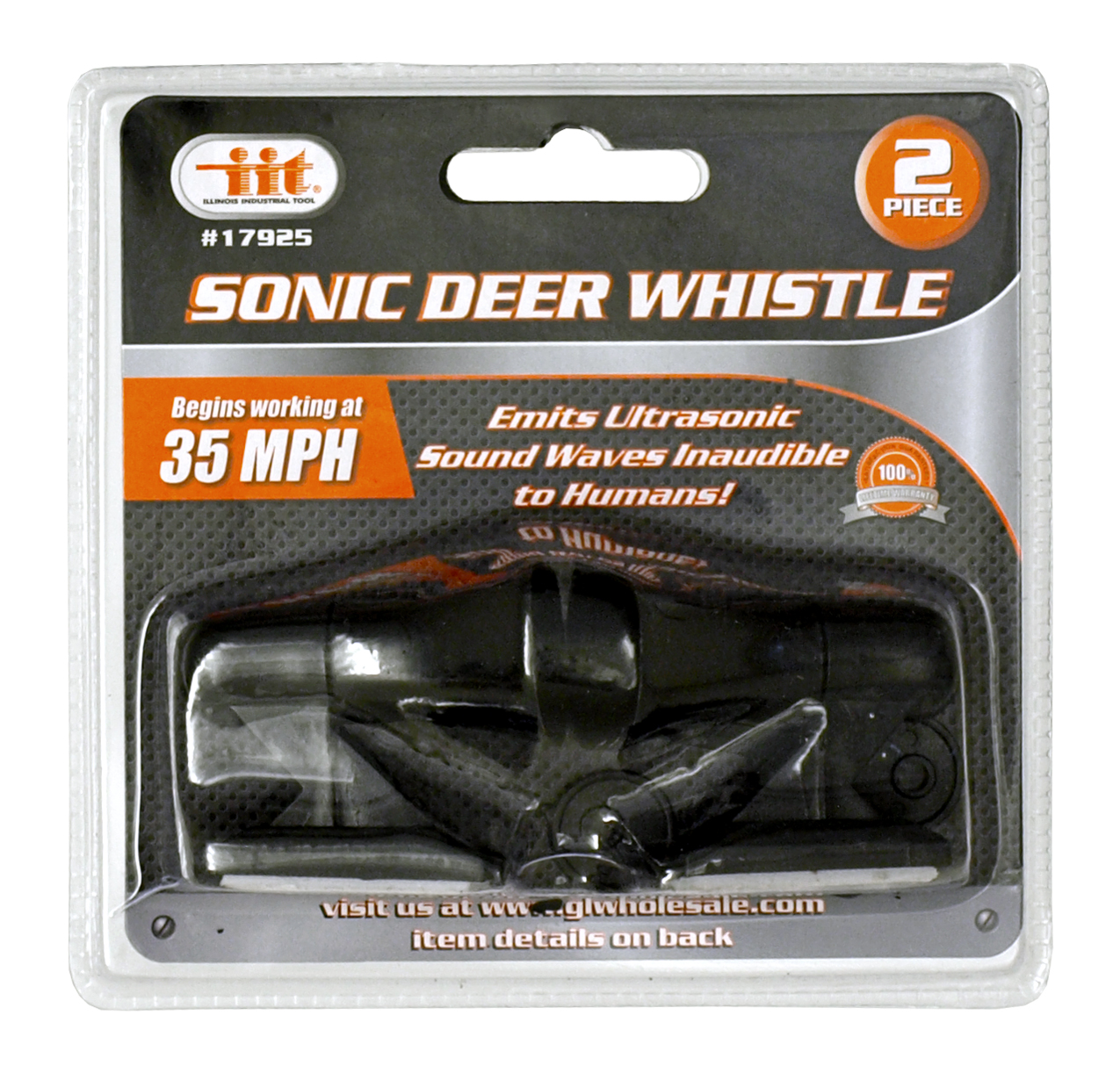 2pc. Sonic Deer Whistle