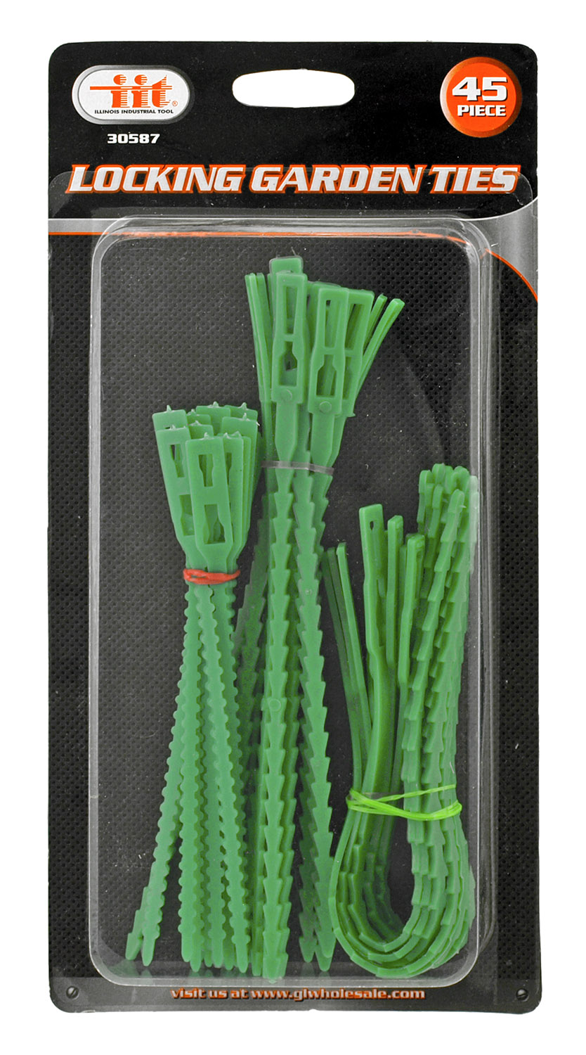 Self Locking and Easy to Remove Garden Plant Zip Ties IIT