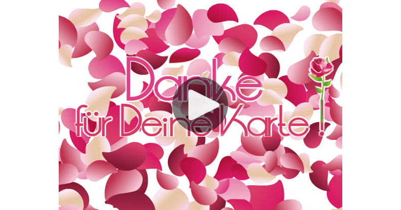 Meine Karte Danke für Deine Karte