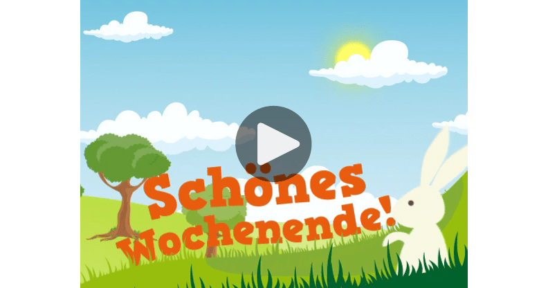 Meine Karte Schönes Wochenende