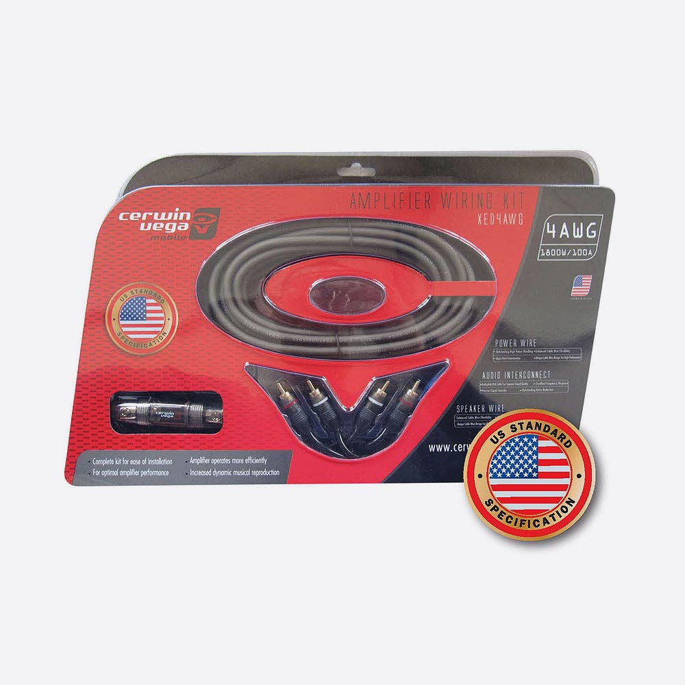 Cerwin Vega XED AMPLIER WIRING KIT Dumriphatthana Co., Ltd.