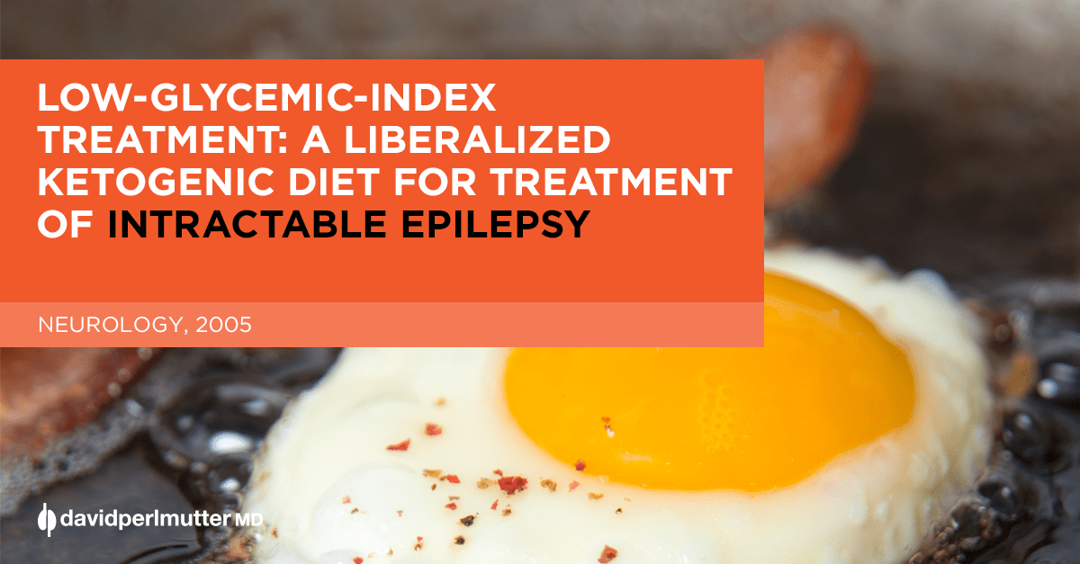 Lowglycemicindex treatment A liberalized ketogenic diet for