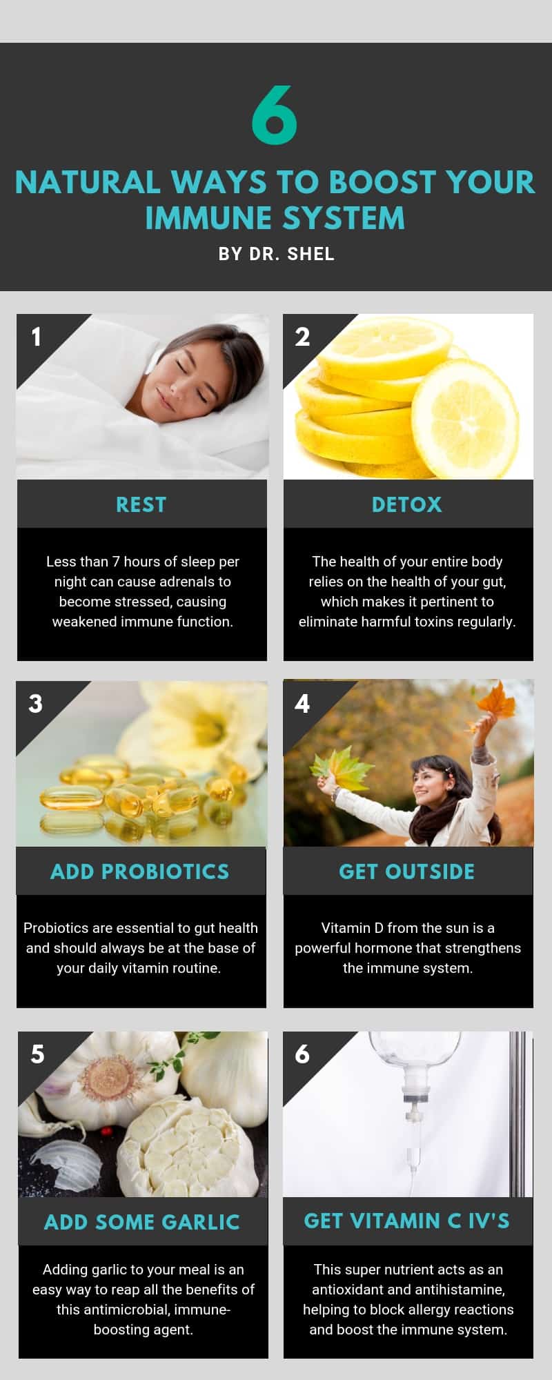 6 Tips To Naturally Boost Your Immune System Dr. Shel