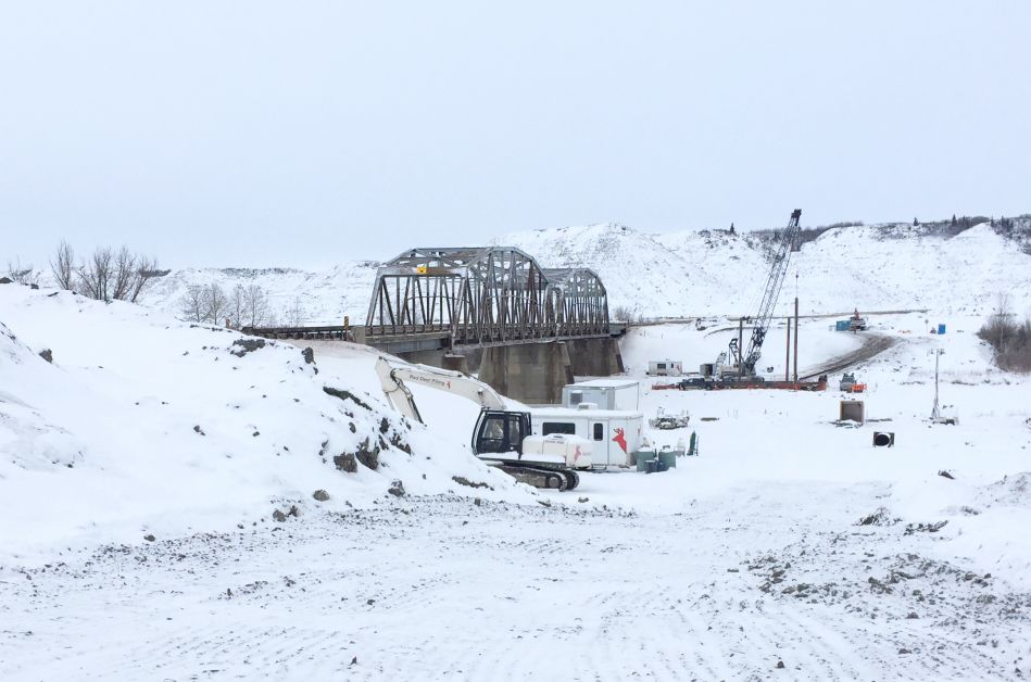 20 million Morrin Bridge replacement underway DrumhellerMail