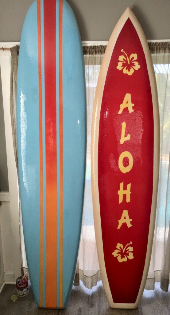 Surf Boards Aloha Drum