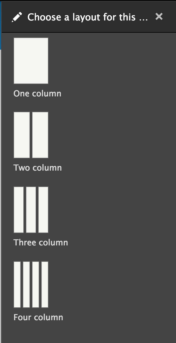 Review Layout Builder UI terminology [2929783]