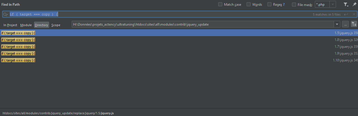 Wordpress Wordpress jQuery1.12.4 Vulnerability Centmin Mod.