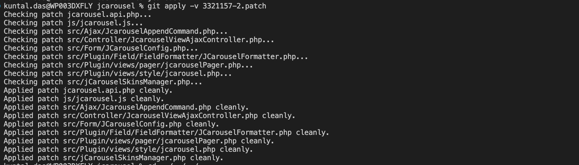 Fix Coding Standard Issue [3321157]