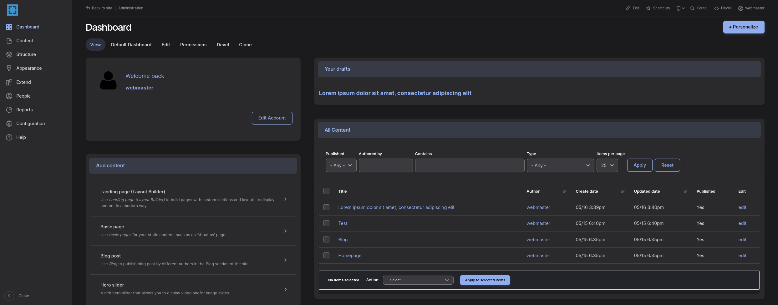 Add a responsive  Dashboard icon to the Gin Admin Toolbar [3360719