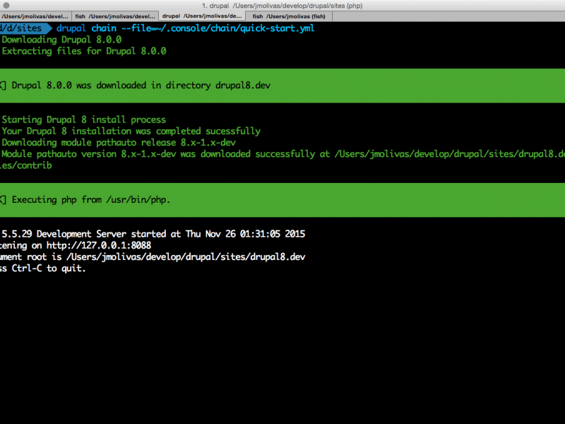Command siteinstall require a Database connection [2607784]
