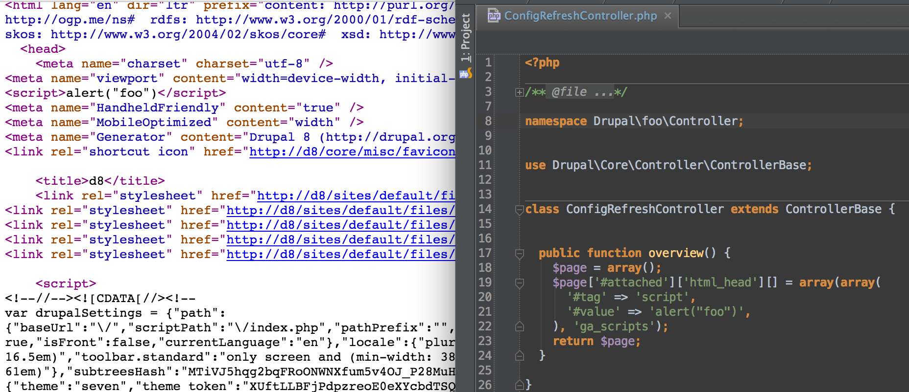 34 Drupal 8 Inline Javascript Javascript Nerd Answer
