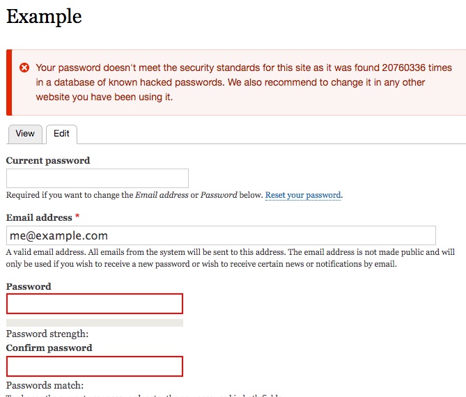 Pwned Passwords (Have I Been Pwned / HIBP)