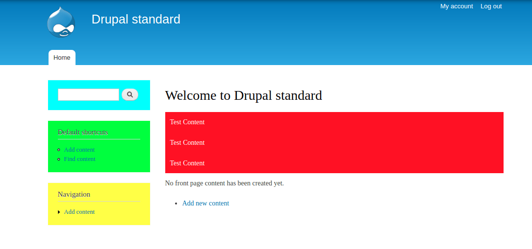 Block Background Color