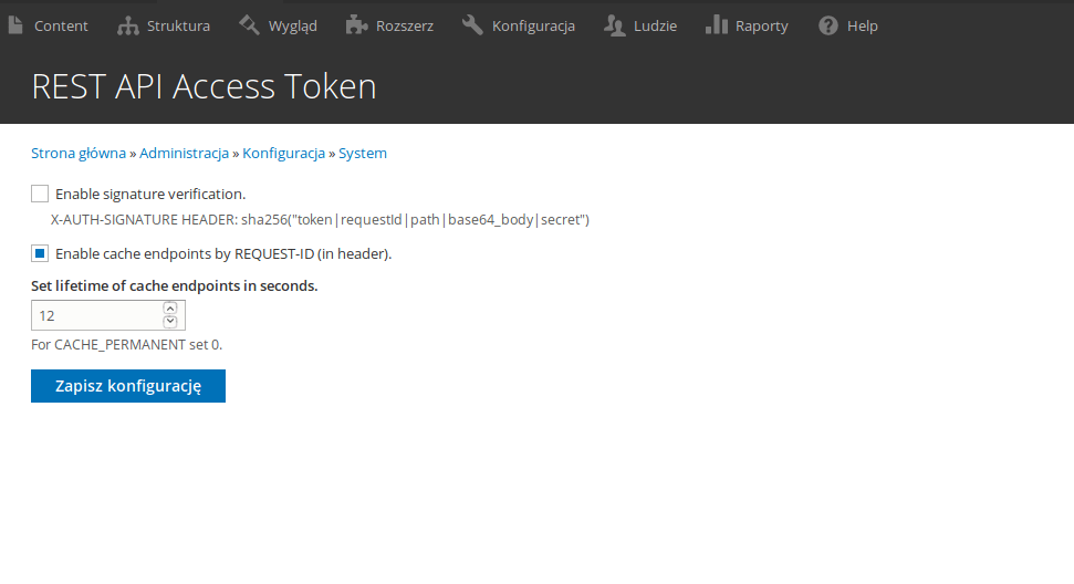 REST API Access Token