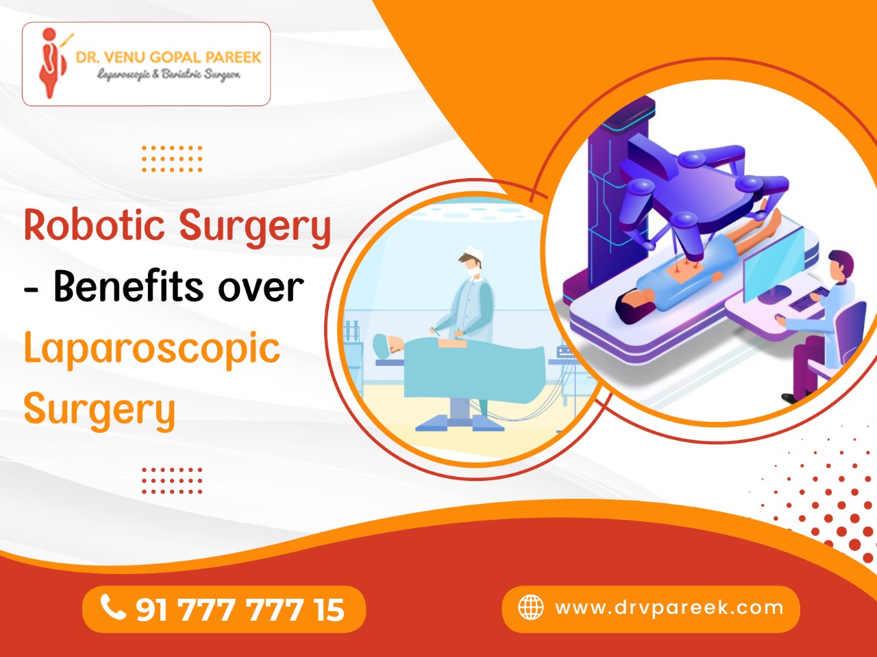 Robotic Surgery Benefits over Laparoscopic Surgery
