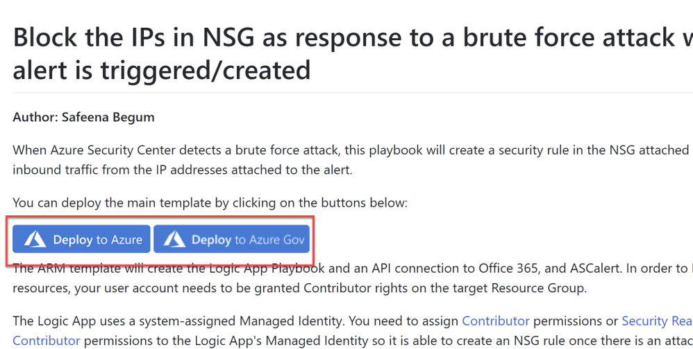 Automation to Block Bruteforce Attacked IP detected by Azure Security