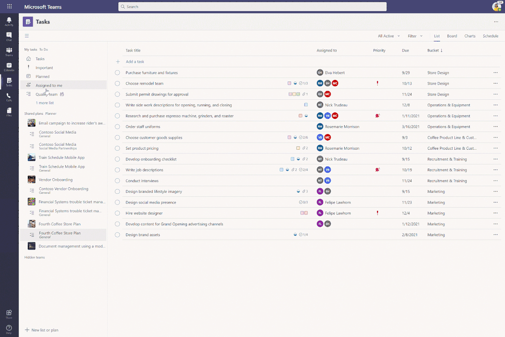 Tasks in Microsoft Teams is now generally available! Dr. Ware