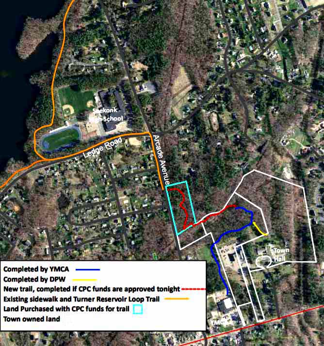 Runnins River Trail in Seekonk, MA Sowams Heritage Area