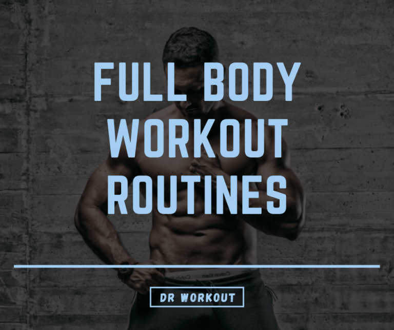 55+ Full Body Workout Routines