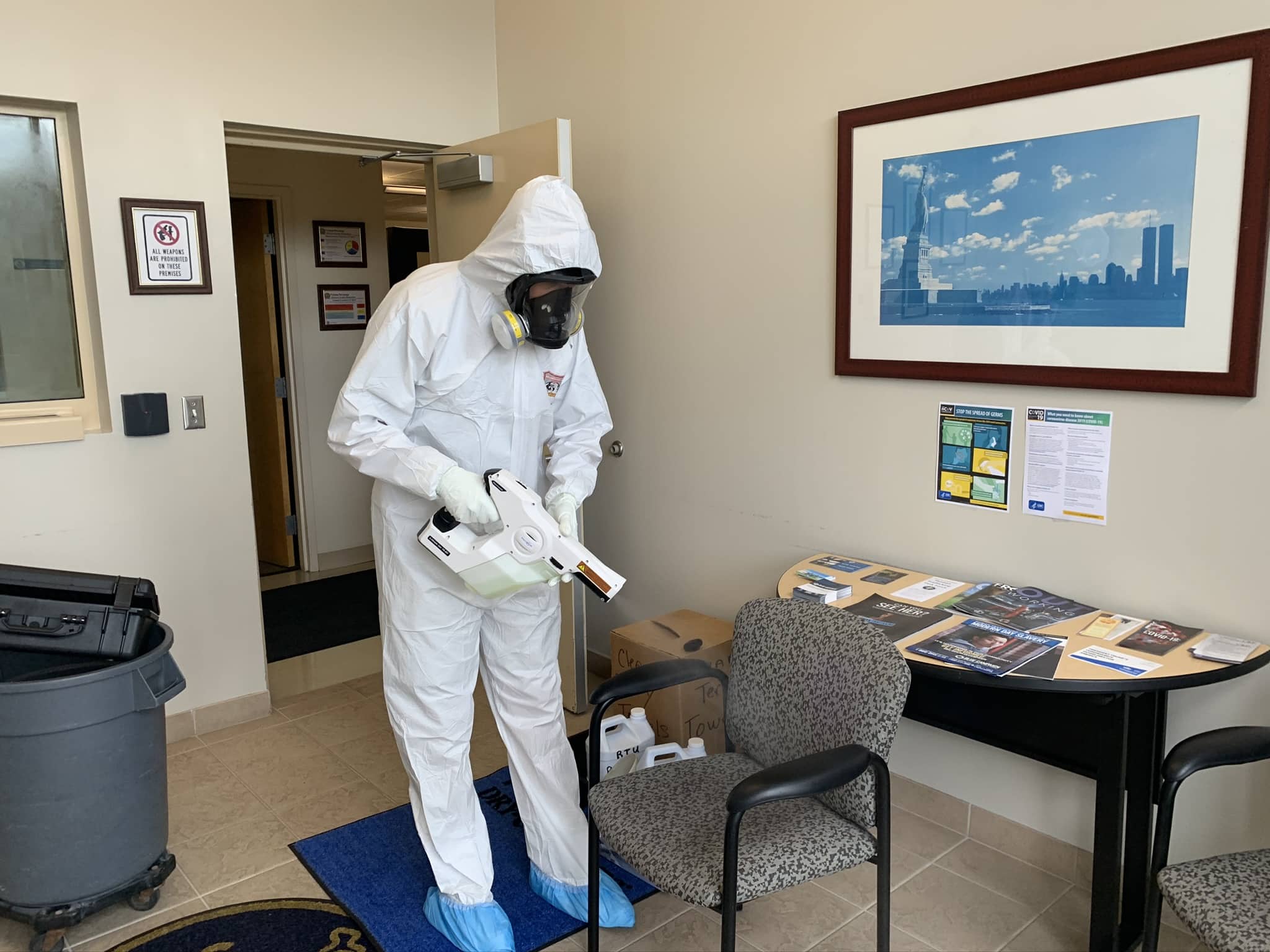 Disinfecting with Electrostatic Spraying Technology DryConcepts