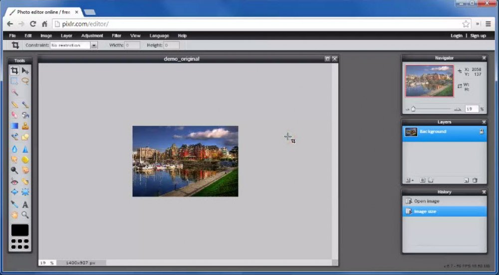 How To Optimize Images For The Web Using Pixlr Dryfive Web Design Victoria