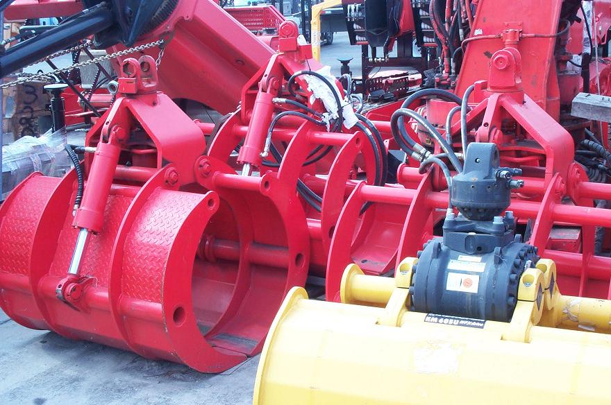 We carry kinshofer crane attachments for all cranes. Service, repair, sales and parts.