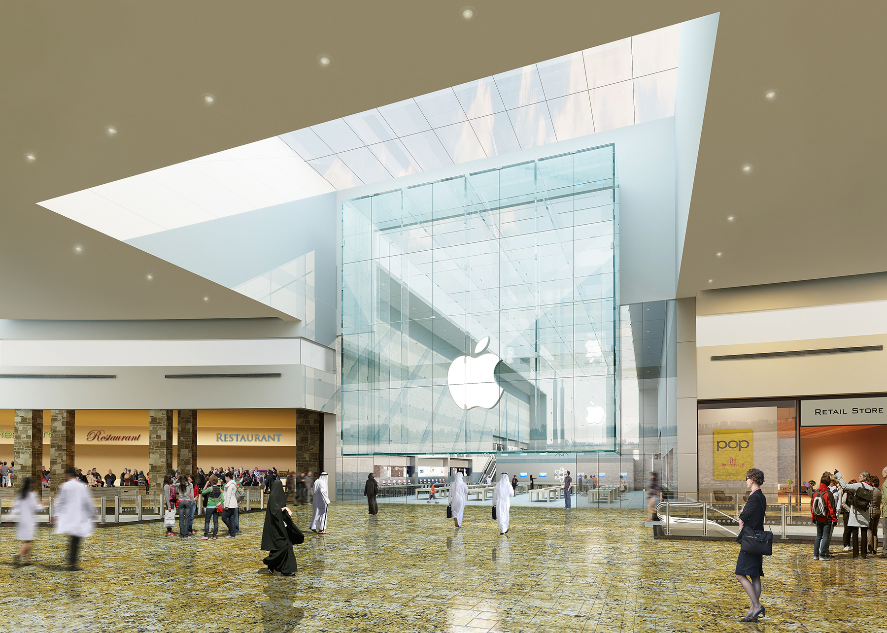Apple Store, Dubai DSA Architects International