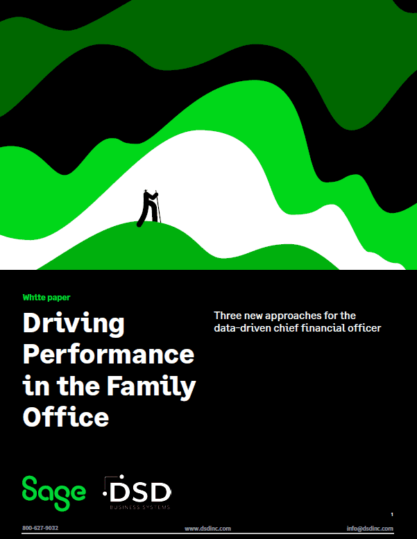 Sage Intacct Driving Performance in the Family Office Datasheet