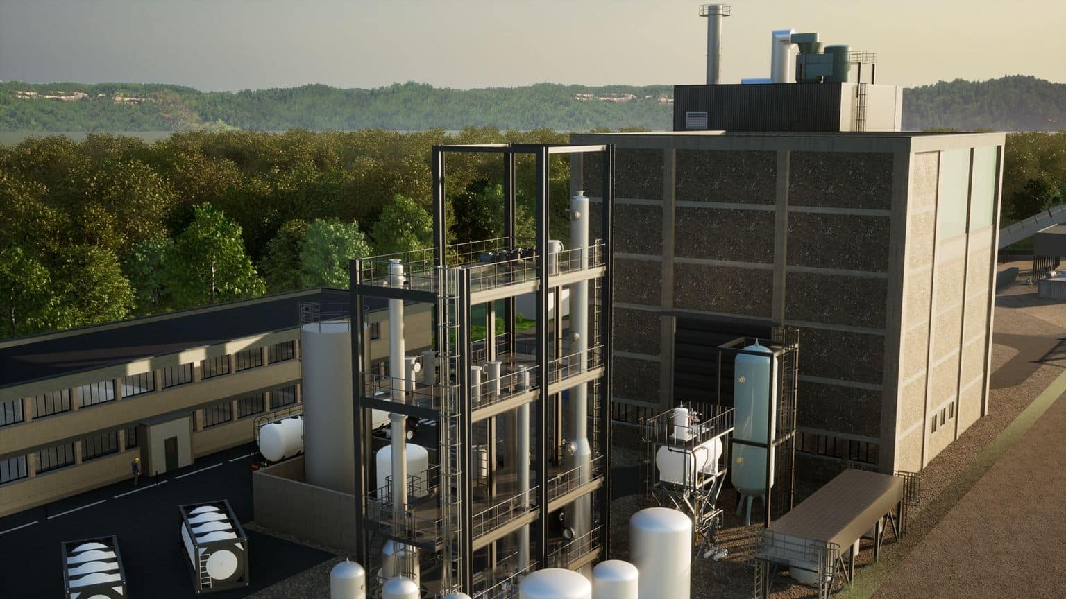 CIRCA RESOLUTE BioBased Solvent Plant, France In Progress De Smet