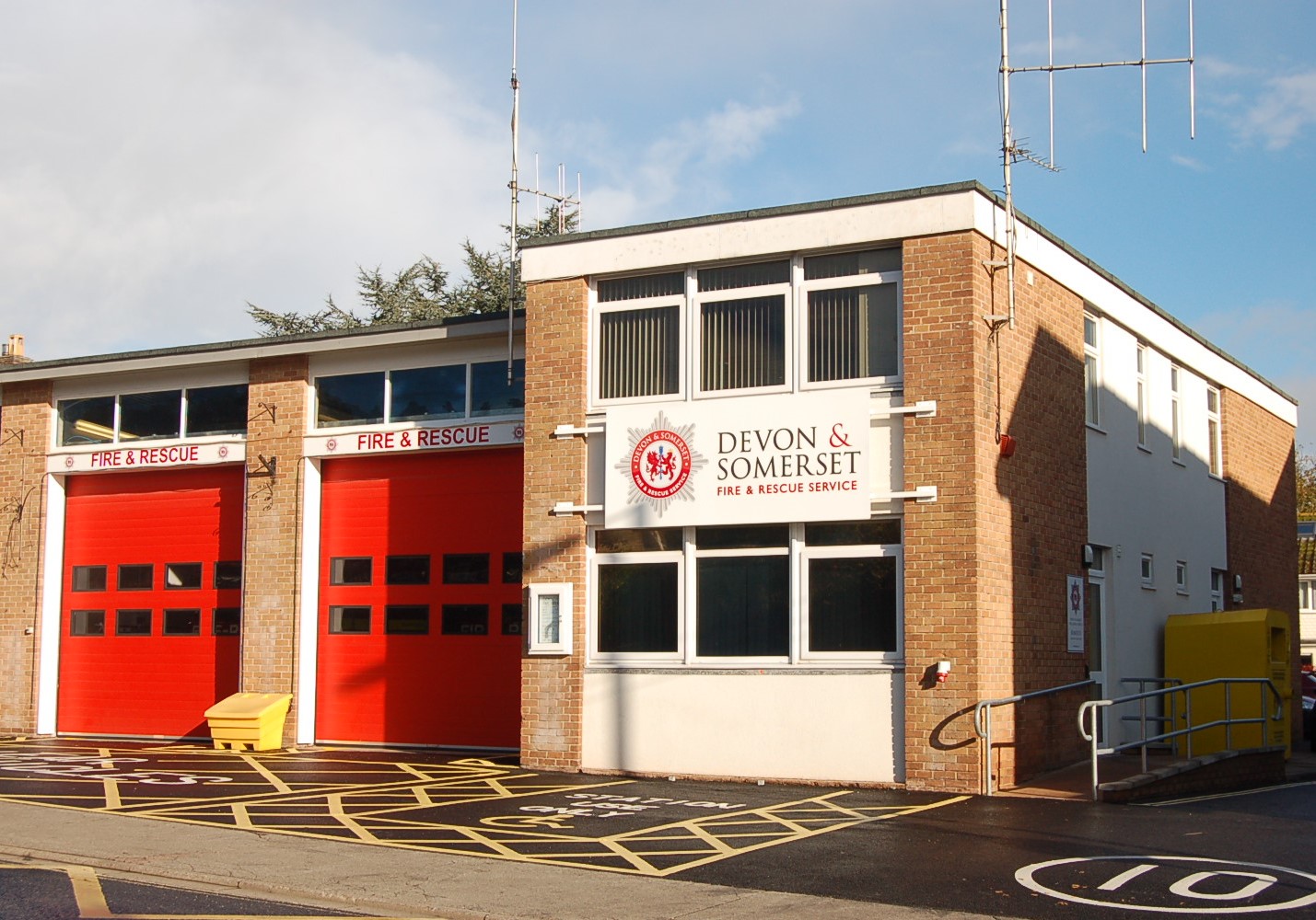 Sidmouth Fire Station Devon and Somerset Fire and Rescue Service