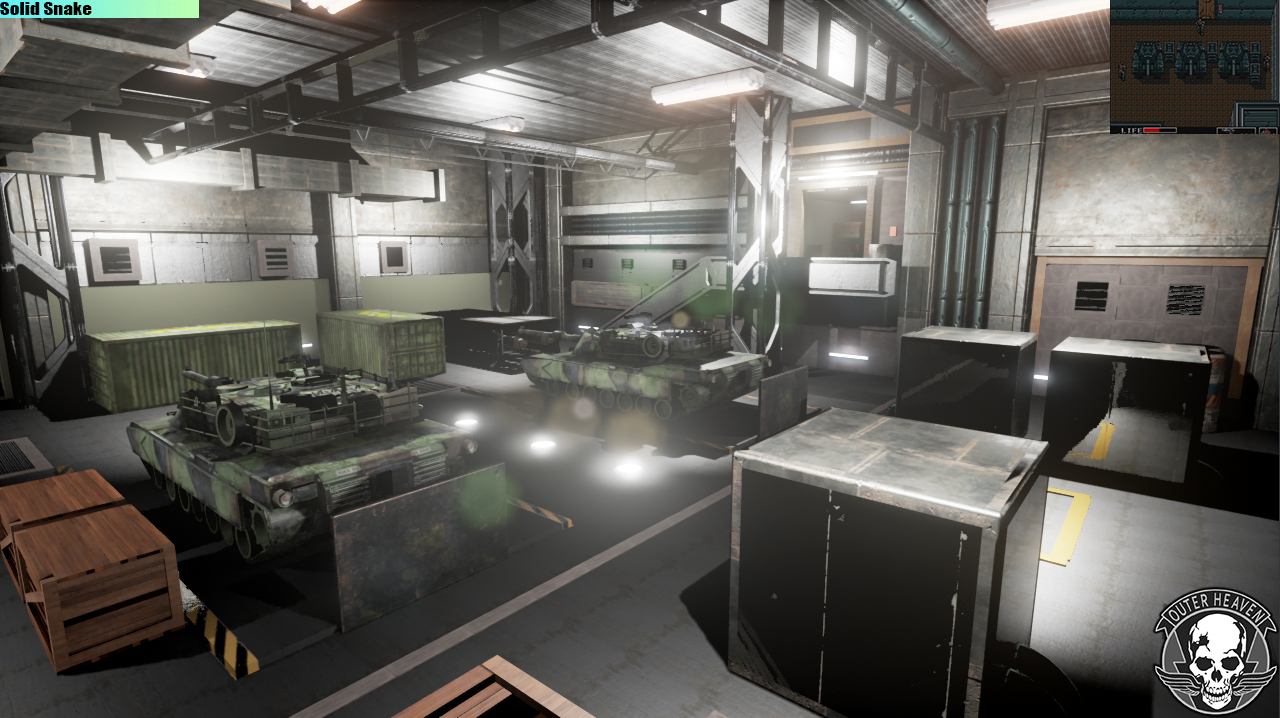 Outer Heaven Metal Gear Remake In Unreal Engine 4