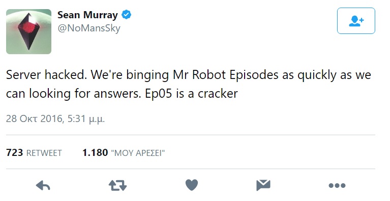 No Man's Sky creator tweets that the game was a mistake, deletes tweet