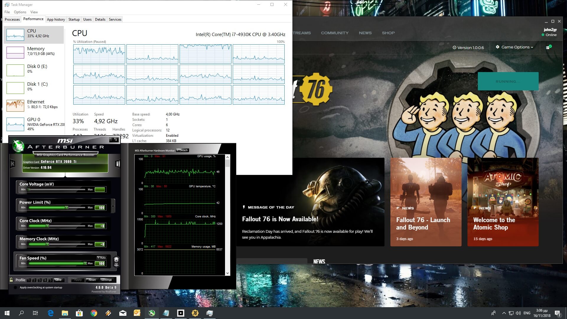 Fallout 76 PC Performance Analysis