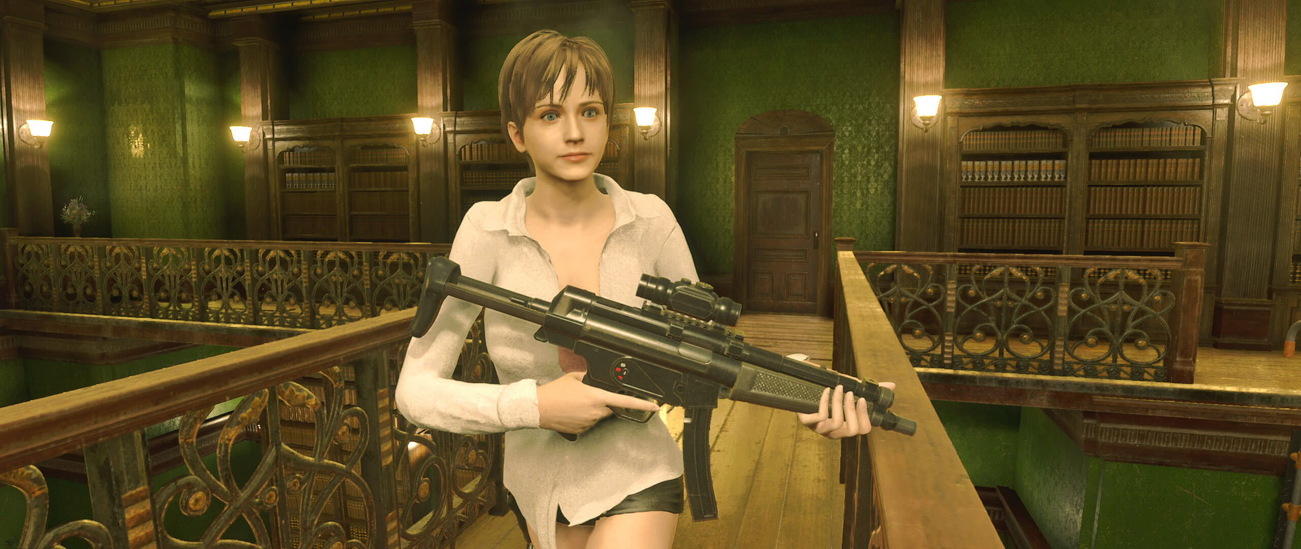 Rebecca Chambers is now playable in Resident Evil 2 Remake thanks to