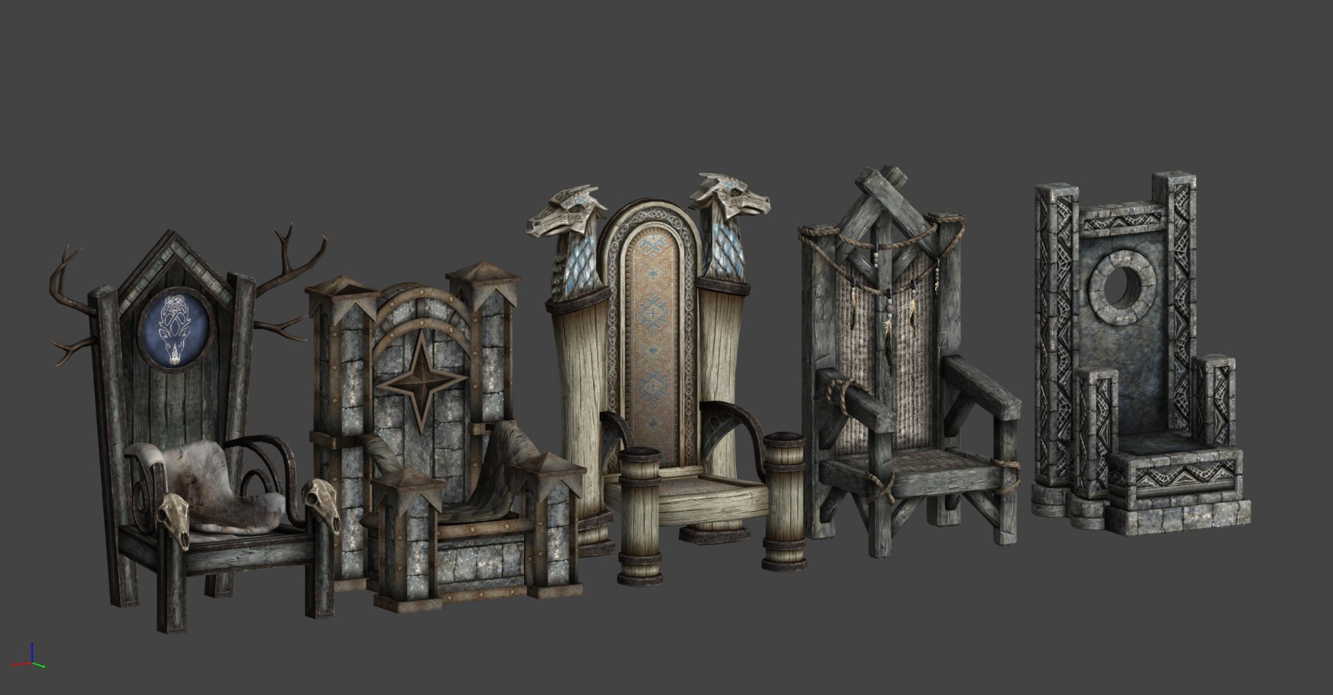 Thrones of Skyrim mod brings new beautiful thrones for the Jarls