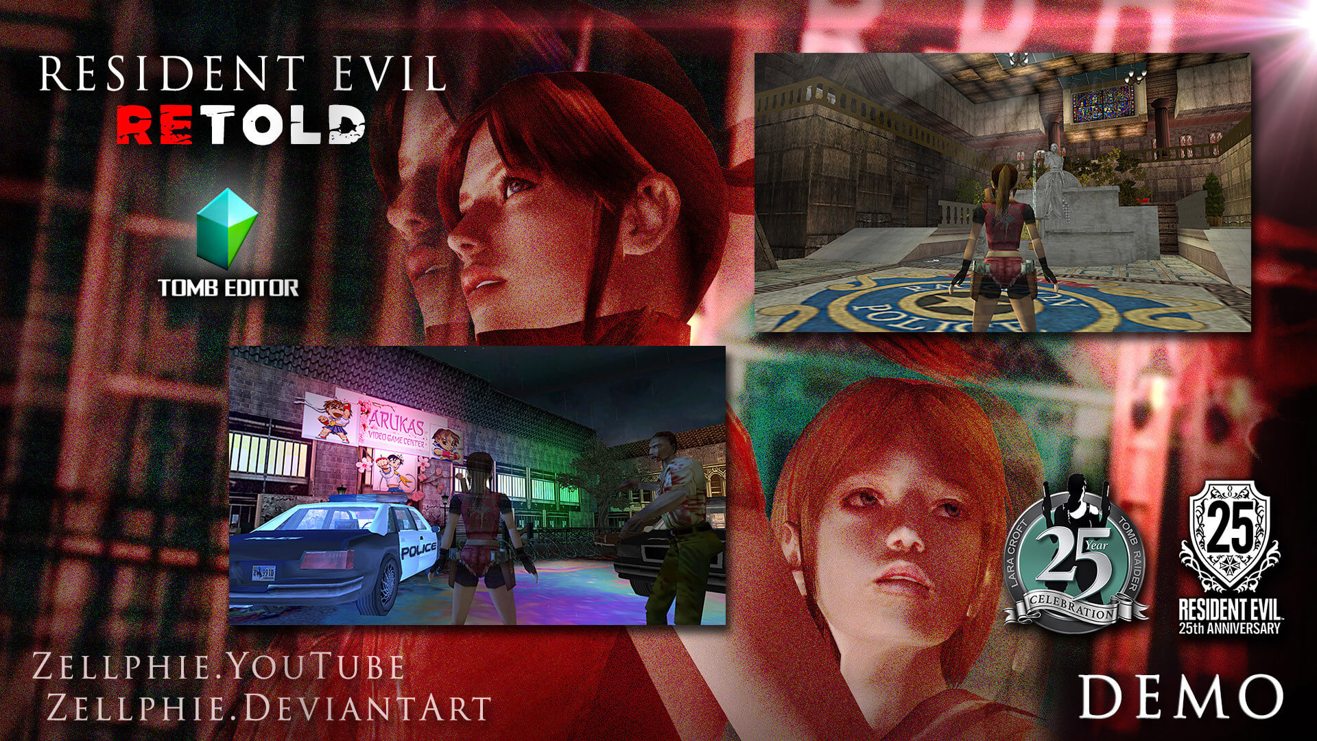 Resident Evil Retold remakes RE2 in Tomb Raider The Last