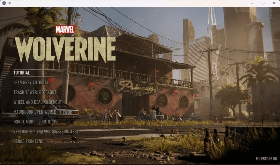 Leaked gameplay footage from Marvel's Wolverine PC Dev Build