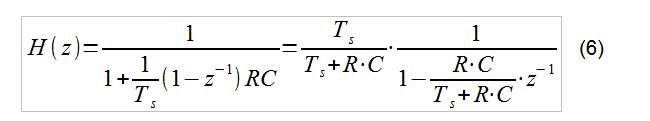 Simple Low Pass IIR Filter Implementation Using the C Language