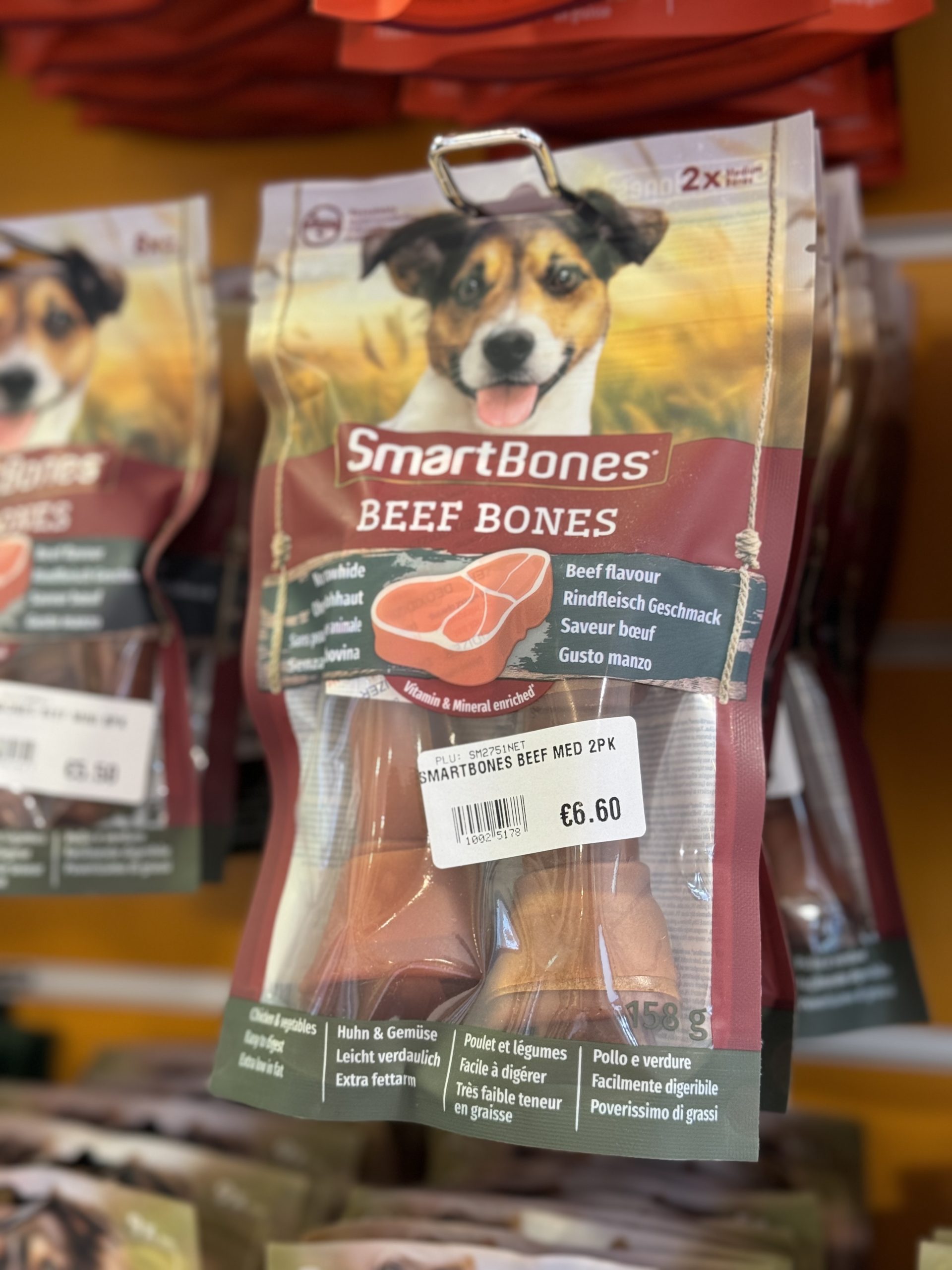 Smartbones Beef Bones 2PK DSPCA