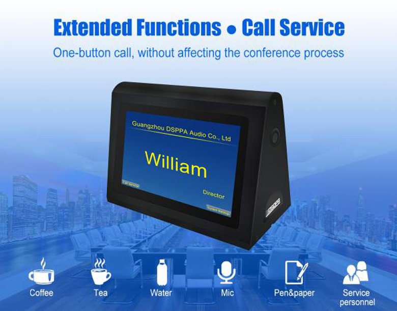 Electronic Nameplate System Guangzhou DSPPA Audio Co., Ltd.