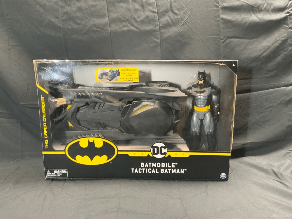 DC Batman 2020 16inch Batmobile with 12inch Tactical Batman Action