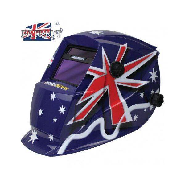 Bossweld Electronic Welding Helmet 'Patriot' DST Rural