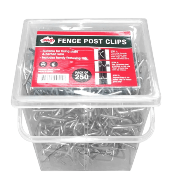 AWP Fence Post Clips 150pk DST Rural