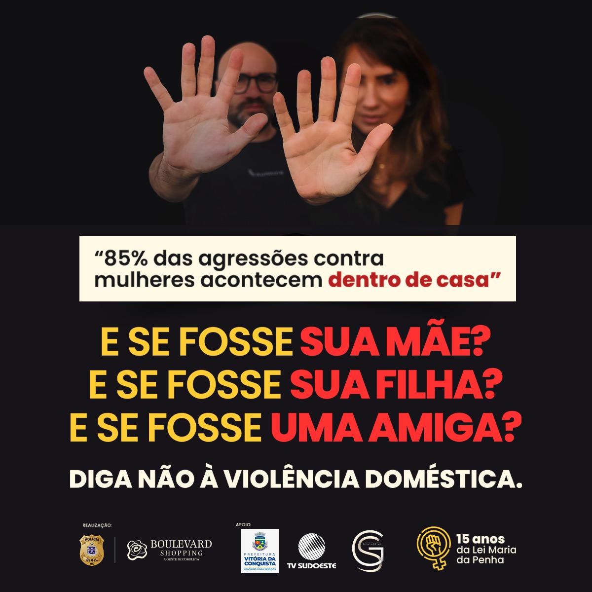 Agosto Lilás: PMVC e DEAM realizam campanha de combate à violência - Diário do Sudoeste da Bahia - Vimarsana News
